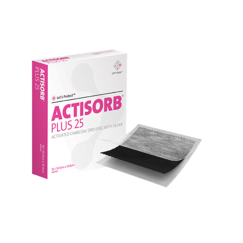 Actisorb® Plus 25 cms pieza 6.5 x 9.5