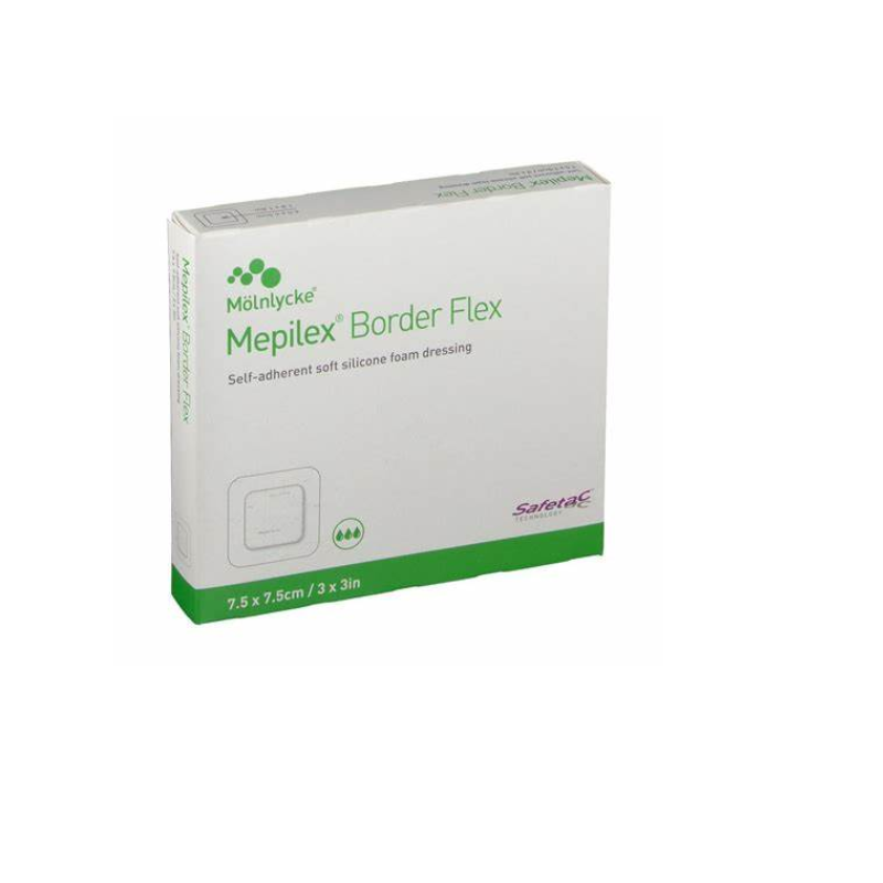 Mepilex® border Flex 7.5 x 7.5  cms pieza